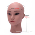 Soft Realistic Silicone Male Female Doll Mannequin Head